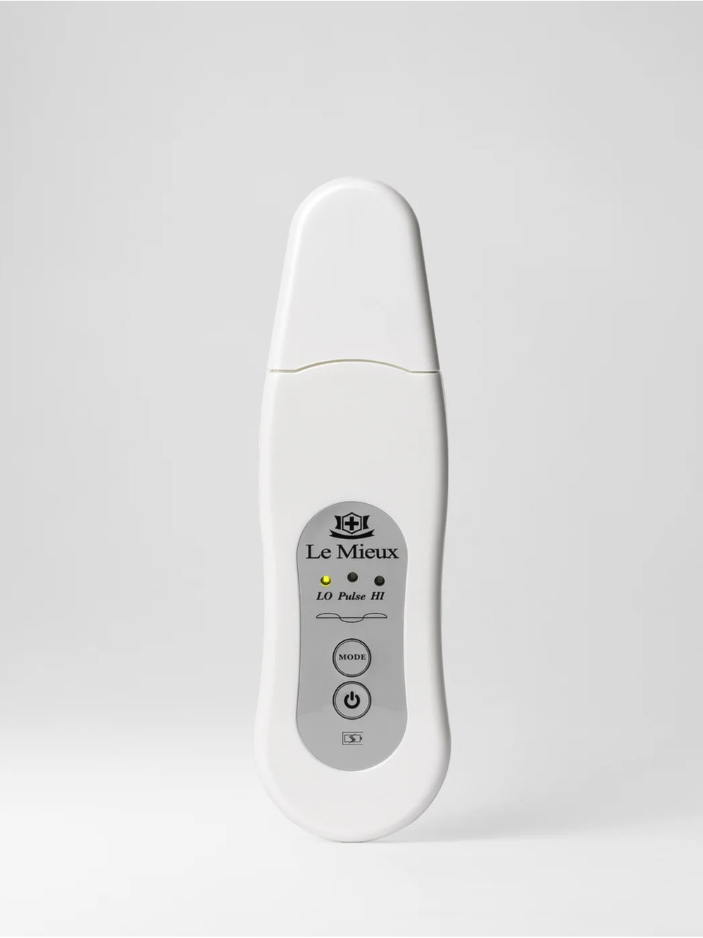 Le Mieux White Ultrasonic Skin Spatula - Gentle Exfoliation & Deep Cleansing